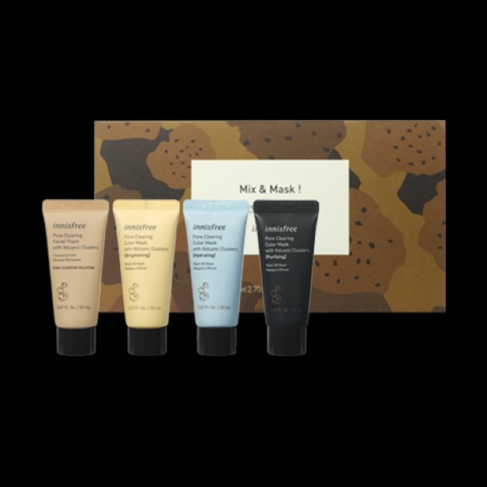 Innisfree 4 x Mix & Mask face masks!